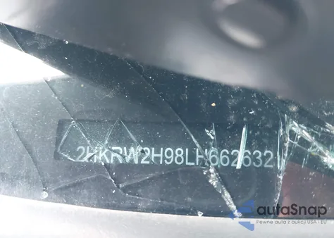 2020 Honda Cr-V Awd Touring z USA, uszkodzony, nr VIN 2HKRW2H98LH662632